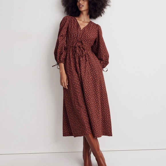 Madewell Dresses & Skirts - 100% Cotton Madewell Long Sleeve Dress